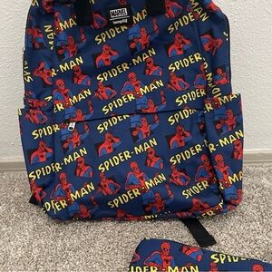 Marvel Blue and Red Spider-Man Backpack